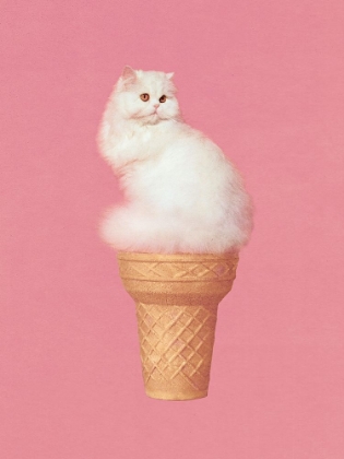 Picture of CAT ICE CREAM - PINK