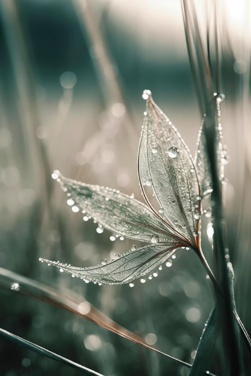 Picture of GREEN WET LEAF NO 1