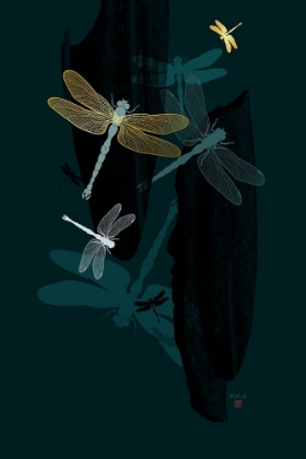 Picture of MIDNIGHT DRAGONFLIES