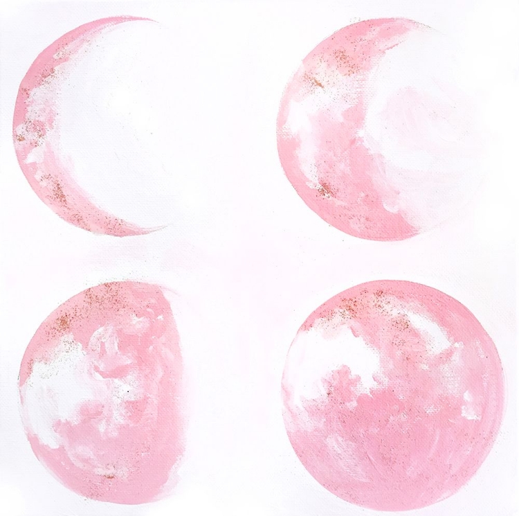 Picture of MOON PHASES IN PINK