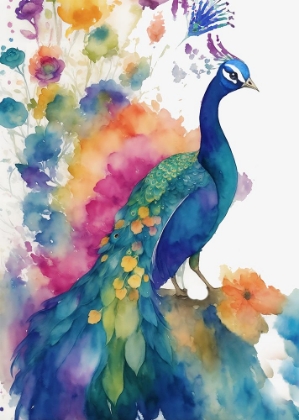 Picture of PEACOCK DREAM16X20