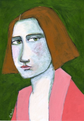 Picture of WOMAN IN PINK JACKET