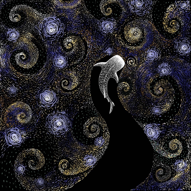 Picture of STAR EATER IN VAN GOGH STYLE   COLORED