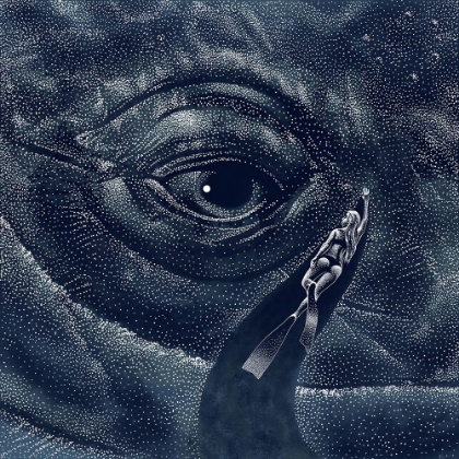 Picture of IN THE WHALES EYE   BLUE VERSION