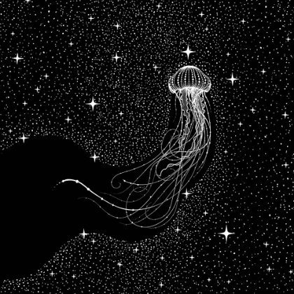 Picture of STARRY JELLYFISH (BLACK VERSION)