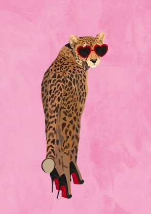 Picture of SEXY CHEETAH IN HEELS