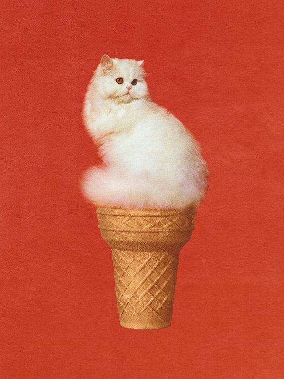 Picture of CAT ICE CREAM RED