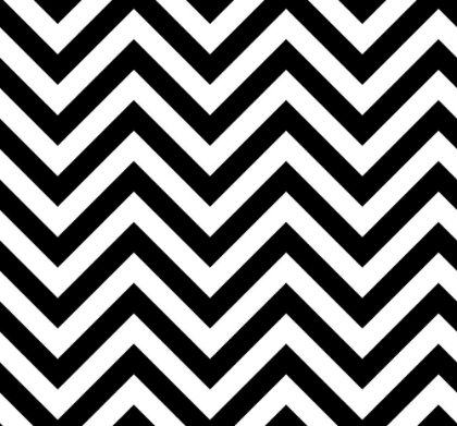 Picture of CHEVRON BLACK AND WHITE