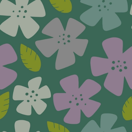 Picture of HAPPY FLORAL GREEN