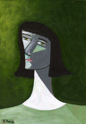Picture of LADY IN GREEN