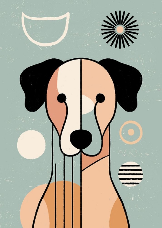 Picture of GEOMETRIC DOG 01