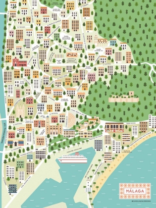 Picture of MALAGA MAP