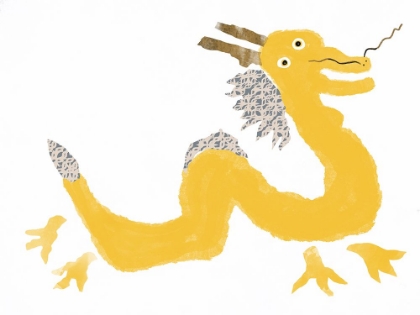 Picture of YELLOW DRAGON CUT OUT