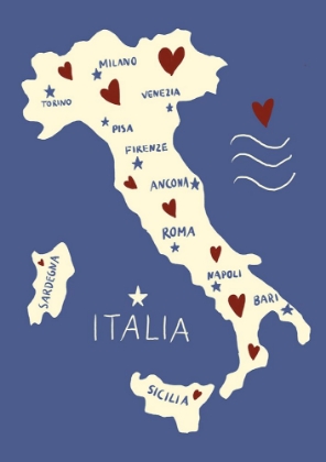 Picture of ITALIY MAP