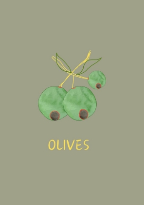 Picture of OLIVES IN GREEN