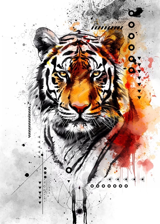 Picture of TIGER POSTER ART 05