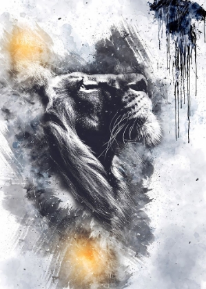 Picture of LION POSTER ART 02