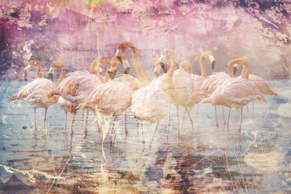 Picture of FLAMINGO WALL ART 01