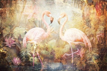 Picture of FLAMINGO WALL ART 02