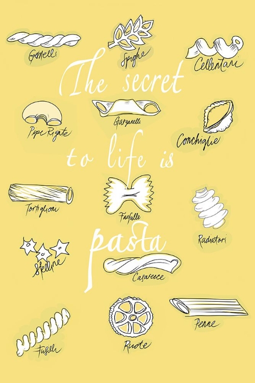 Picture of THE SECRET TO LIFE IS PASTA