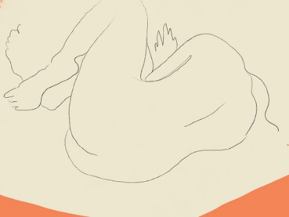 Picture of SLEEPING NUDE DRAWING