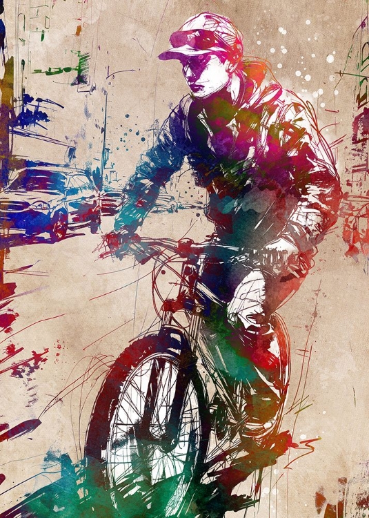 Picture of SPORT CYCLING ART