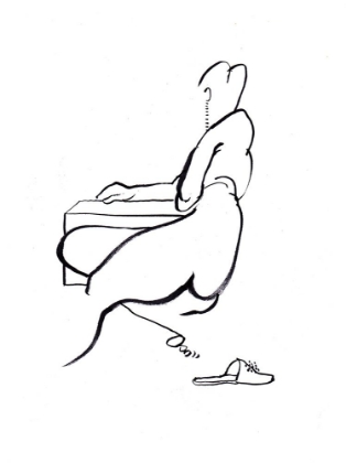Picture of SITTING WOMAN