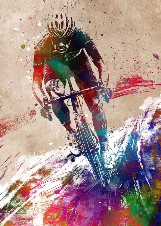 Picture of SPORT CYCLING ART