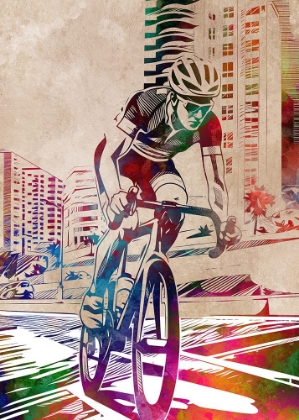 Picture of SPORT CYCLING ART