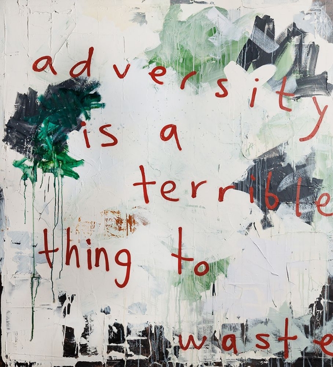 Picture of ADVERSITY IS A TERRIBLE THING TO WASTE