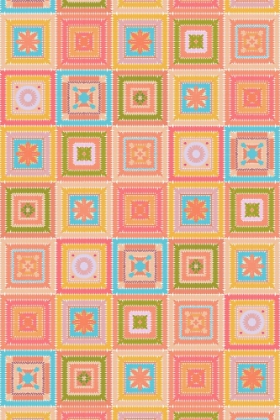 Picture of COLORFUL DIGITAL GRANDMA SQUARES III