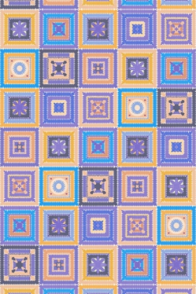 Picture of COLORFUL DIGITAL GRANDMA SQUARES IV