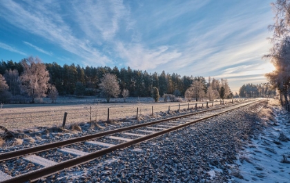 Picture of RAILWAY IN THE WINTER