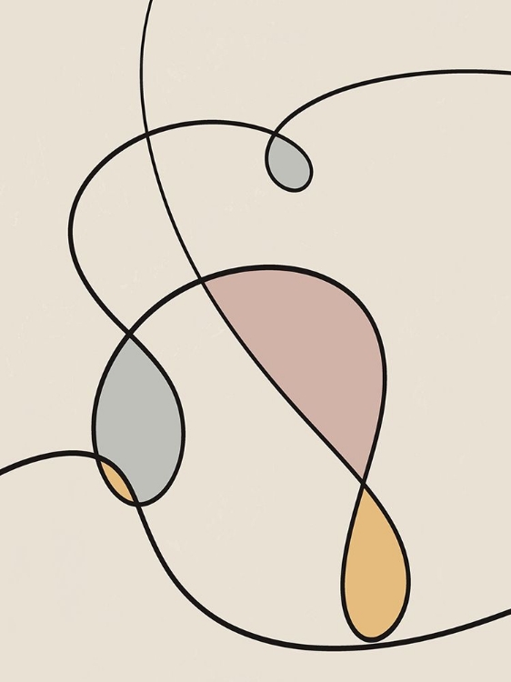 Picture of MINIMAL GRACEFUL LINE ART ABSTRACT 03