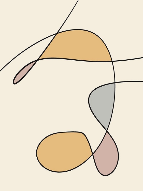 Picture of MINIMAL GRACEFUL LINE ART ABSTRACT 02