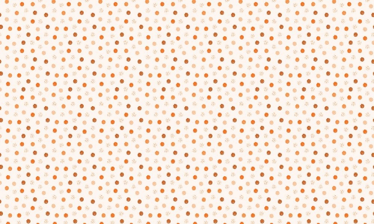 Picture of PEACHY DOTS PEACH ON TAN