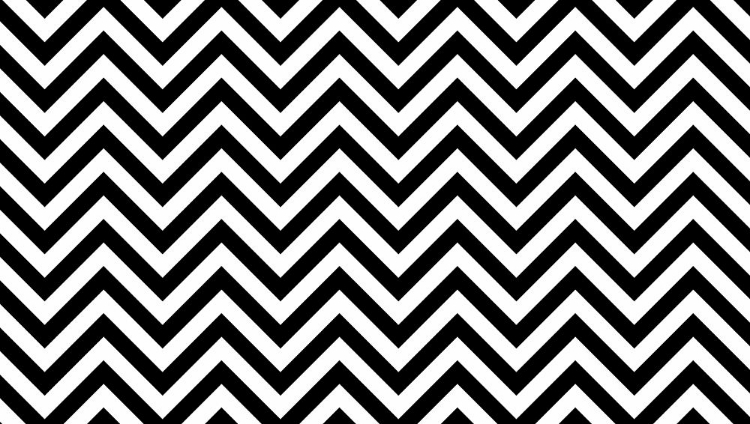 Picture of CHEVRON BLACK AND WHITE