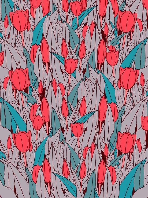 Picture of THE RED TULIPS