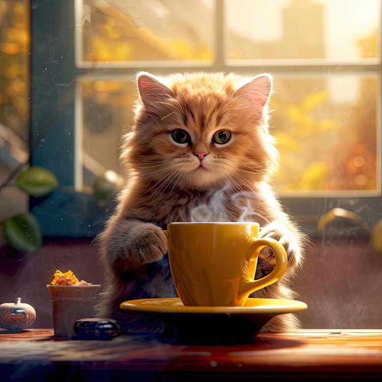 Picture of CAFFEINE CATS (4)