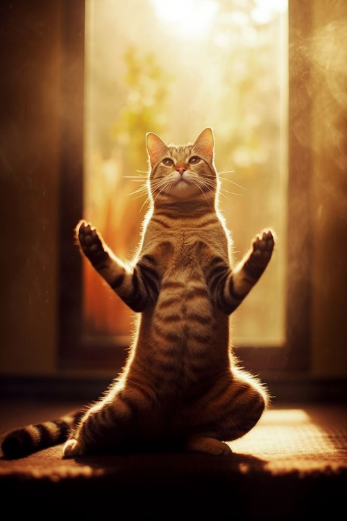 Picture of CAT YOGA 10