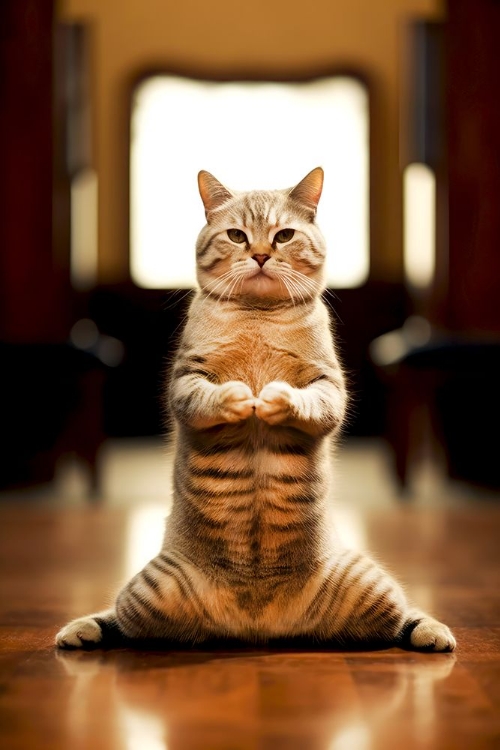 Picture of CAT YOGA 12