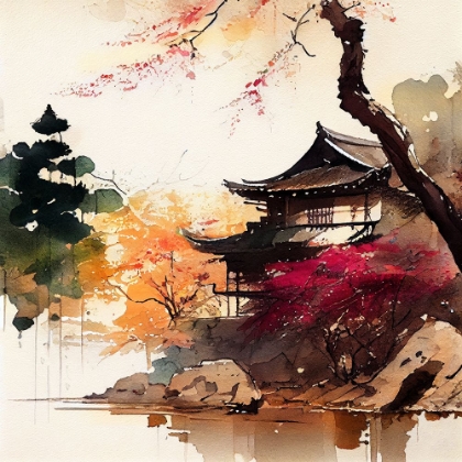 Picture of JAPAN WORLD WATERCOLOR PAINTING (1)