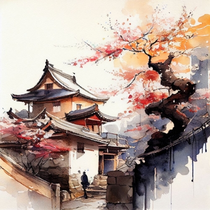 Picture of JAPAN WORLD WATERCOLOR PAINTING (5)