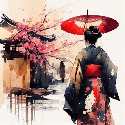 Picture of JAPAN WORLD WATERCOLOR PAINTING (9)
