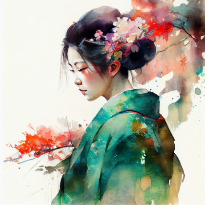 Picture of JAPAN WORLD WATERCOLOR PAINTING (10)