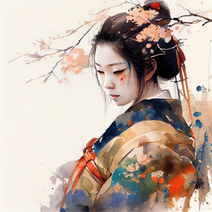 Picture of JAPAN WORLD WATERCOLOR PAINTING (12)