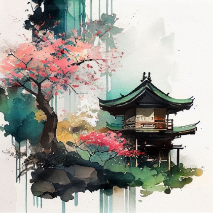 Picture of JAPAN WORLD WATERCOLOR PAINTING (14)