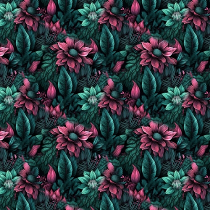 Picture of PATTERN 4 PINK FLOWERS