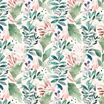 Picture of PATTERN 12 WATERCOLOR NATURE