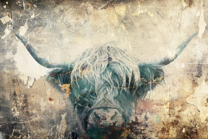 Picture of COW HIGHLAND ILLUSTRATION ART 02